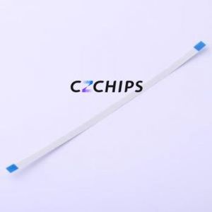 JS05A-05P-100-3-4 FFC Cable (Flexible Flat Cable) P=0.5mm Connector 5P 0.5mm 0.3mm Non-Inverting - Product Image 2