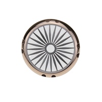 Boîtier de montre élégant en acier inoxydable 316L, étanche 10 ATM, fin, 33 mm, avec fond à rayures radiales style soleil, verre saphir 007