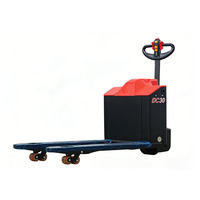 Chariot élévateur électrique à batterie au plomb-acide KEECOTO CBD30-170HB de 3 tonnes avec transmission intégrale et pneus en polyuréthane pour la logistique d'entreposage