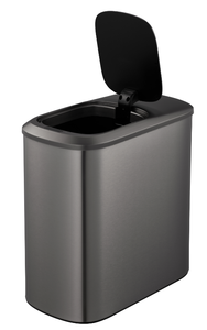 <span class=keywords><strong>Cubo</strong></span> <span class=keywords><strong>de</strong></span> <span class=keywords><strong>basura</strong></span> operado por <span class=keywords><strong>Pedal</strong></span> <span class=keywords><strong>de</strong></span> diseño largo estrecho <span class=keywords><strong>con</strong></span> Sensor inteligente <span class=keywords><strong>de</strong></span> 10L para baño <span class=keywords><strong>Cubo</strong></span> <span class=keywords><strong>de</strong></span> almacenamiento conveniente para uso doméstico - Product Image 3