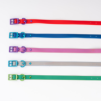 Colliers pour chiens NOVIPET en PVC personnalisés avec logo, imperméables, couleur distinctive et boucle métallique, réglables et durables