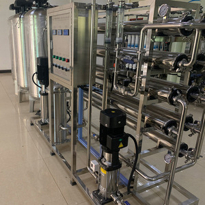 2000L tam SUS-304 Çift geçişli Ters Ozmoz Su Filtrasyon Sistemi Saf Su Üretim Tesisi - Product Image 2