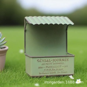 Fioriera in ferro battuto <span class=keywords><strong>da</strong></span> appendere a parete, decorazioni retrò per <span class=keywords><strong>piante</strong></span> grasse, vaso per <span class=keywords><strong>piante</strong></span> grasse, vendita transfrontaliera - Product Image 4