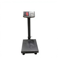 Balance électronique de table pour le commerce extérieur, 300 kg, en acier inoxydable, affichage numérique LED, zéro automatique, calcul du total