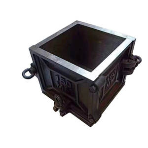 Stampo in ghisa a cubo 150x150x150mm per Test di compressione in malta cementizia e stampo in blocchi di calcestruzzo - Product Image 3