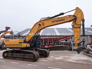 Excavatrice sur chenilles Hyundai 380 d'occasion de Corée avec moteur et pompe Cummins - Équipement de construction à haute efficacité - Product Image 3