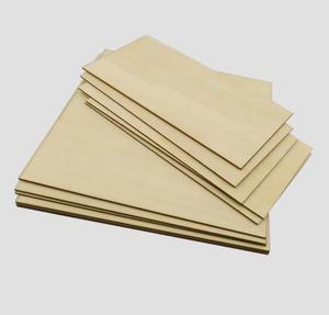 Láminas de Madera Contrachapada Natural Premium de 100x50x2mm, Paneles de Madera Lisos sin Acabado, Paquete de 10 para Corte Láser y Manualidades - Product Image 6