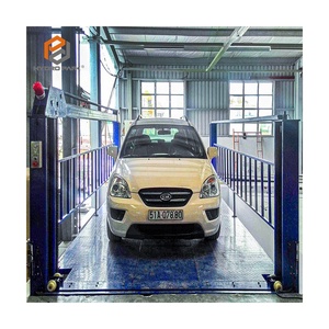 Lift mobil empat kolom lift hidrolik 4 jembatan belakang Qingdao - Product Image 3