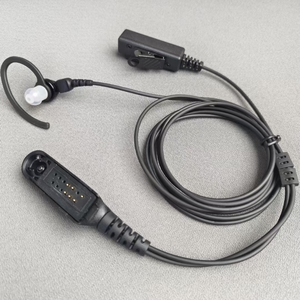 MDRMN4022 <span class=keywords><strong>headset</strong></span> walkie talkie q-hook dual-line cocok untuk GP328 GP338 PTX760 GP340 HT750 earphone gaya in-ear - Product Image 1