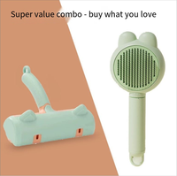 Rouleau Brosse Anti-Poils Multifonction pour Chiens, Chats et Petits Animaux, Réutilisable, en Matière ABS, pour Vêtements