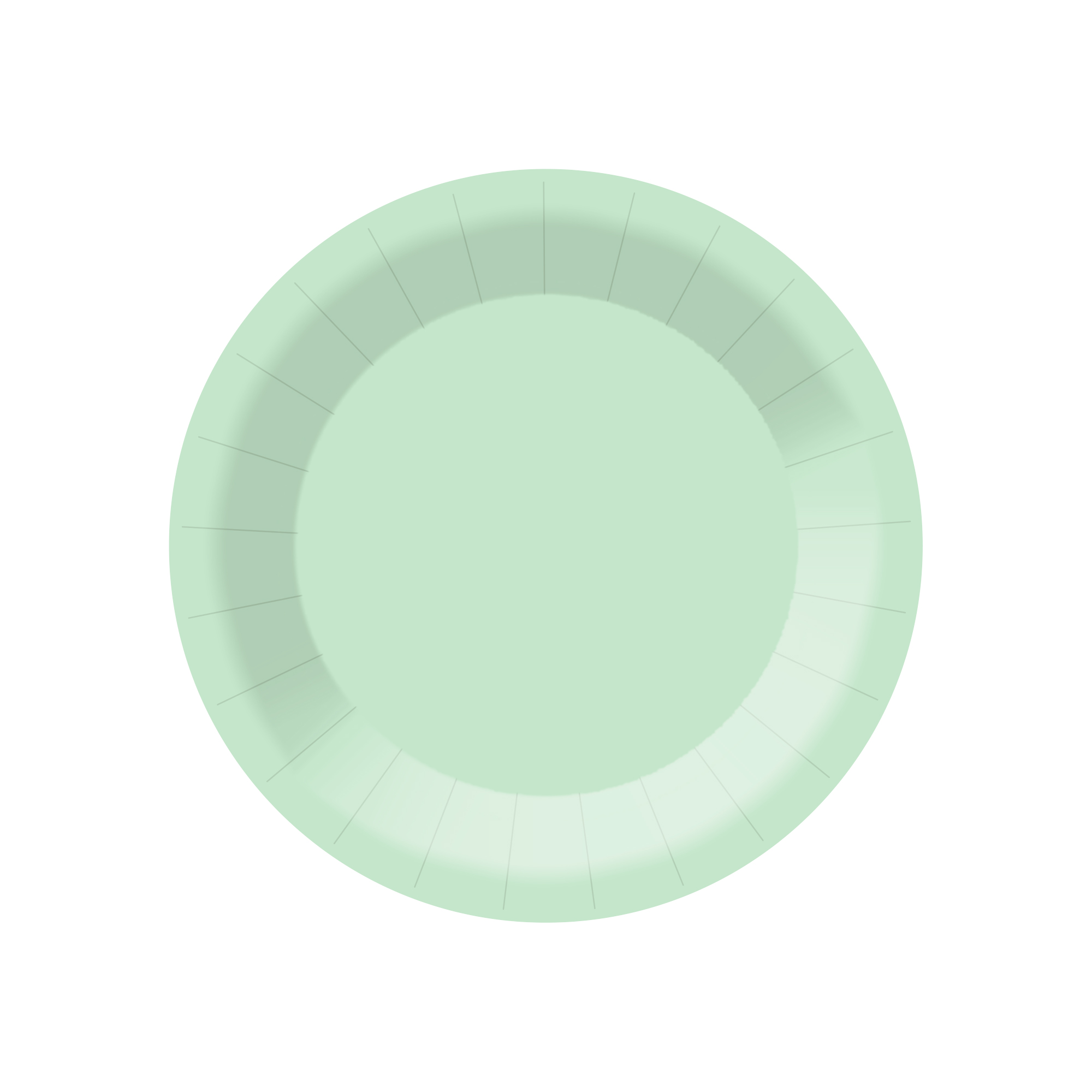 Plato de papel de 7 pulgadas * 8 piezas