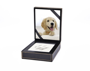 <strong>Pet</strong> <strong>Memorial</strong> Paw Prints <strong>Box</strong> Photo Frame <strong>Box</strong> With Clay - Product Image 6