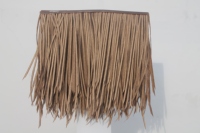 Effiziente flamm hemmende künstliche synthetische Kunststoff-Strohhalm ziegel für Dach Neue 50*50cm synthetische Dachziegel