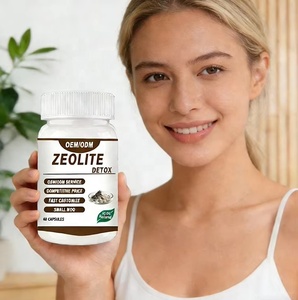 Capsules de zéolite Lytam OEM à marque privée, conception personnalisée, pour la purification du foie, l'absorption des impuretés, la vitalité hépatique et la protection de la santé du foie - Product Image 2