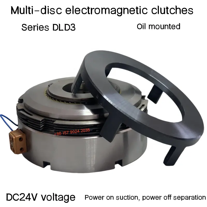 Dld3 Multi-Disc Elektromagnetische Koppelingen Dc 12V/24V Voor Actieve En Aangedreven Koppel Transmissie En Ontkoppeling