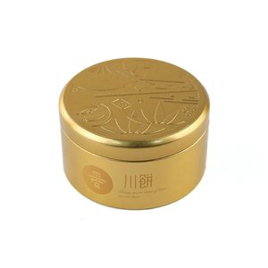 Boîte <span class=keywords><strong>en</strong></span> fer blanc écologique et recyclable pour mini-gâteaux <span class=keywords><strong>de</strong></span> lune, emballage alimentaire avec couvercle, pour chocolat, chewing-gum, pain, sucre, vente <span class=keywords><strong>en</strong></span> gros, boîte <span class=keywords><strong>en</strong></span> fer blanc dorée - Product Image 2