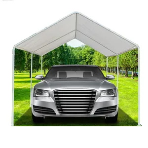 Dayanıklı Anlık Carport Barınak Taşınabilir Garaj 10x20 Ft