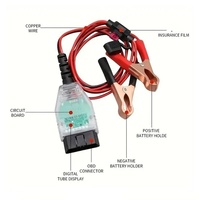 Connecteur universel OBD2 pour remplacement de batterie de voiture, économiseur de batterie, sauveur de mémoire ECU automobile, dispositif électrique d'urgence OBD2