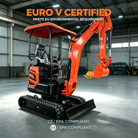 Mini-excavatrice à chenilles compacte, populaire en UE et aux États-Unis, de 0,8 à 3,5 tonnes, haute efficacité, performances robustes, fiable