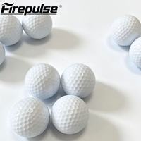 Balles de golf Surlyn à trois couches prêtes à être expédiées, qualité tournoi, haute élasticité, durables, logo personnalisé