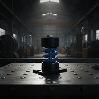 JD Hochleistungs-Feder-Schwingungsisolator Hydraulischer Stoßdämpfer Anti-Vibrations-Halterung für HVAC-Klimaanlagen & Wasserpumpen