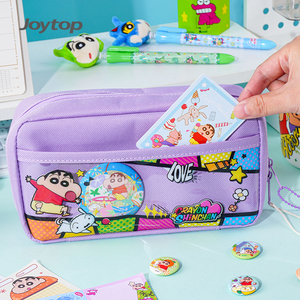 Joytop Vente en gros Personnalisé 102628 <span class=keywords><strong>Crayon</strong></span> Comic Series Trousse à crayons <span class=keywords><strong>3D</strong></span> avec séparateur, Sac de rangement mignon à thème anime pour enfants et étudiants, Fournitures scolaires - Product Image 4