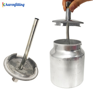 Mejor Precio, Pistola de Pulverización sin Aire de Alta Presión F-75 de 750 ml con Vaso de Aleación y Compresor de Succión para Pintura, Bricolaje - Product Image 6