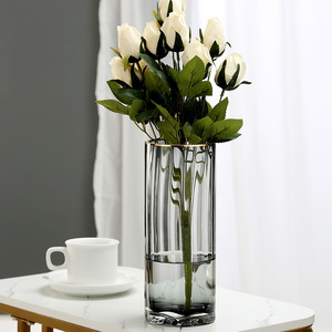 แจกันดอกไม้แก้วคริสตัลแบบทันสมัยแจกันดอกไม้แก้วไฮโดรโปนิกส์เดสก์ทอป - Product Image 2