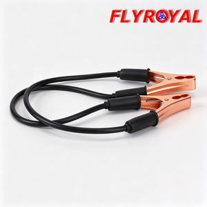 Câbles de démarrage robustes <span class=keywords><strong>avec</strong></span> pinces crocodiles 12V 24V pour <span class=keywords><strong>voiture</strong></span> et camion, faisceau de câbles d'alimentation d'urgence pour booster la batterie - Product Image 1