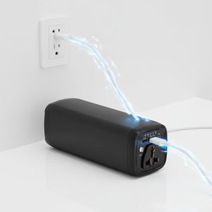 Premium 31200mAh 18650 Lithium Battery Power Bank PD 65W Laptop Charger with AC 220V 120W Output <strong>UK</strong> - Product Image 1