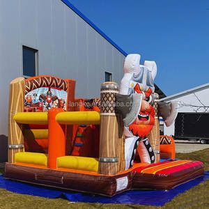Castillo Inflable Comercial Grande con Tobogán y Zona de Juegos - Product Image 1