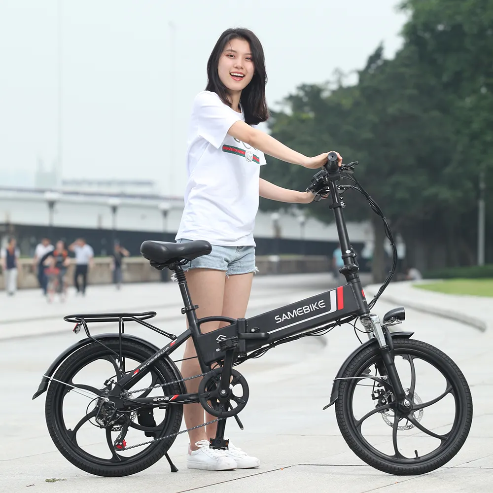 2022 Oem Samebike 20LVXD30 20 Inch Opvouwbare Elektrische Fiets China Fabriek Elektrische Fiets Stad Fiets Vouwen E Fiets