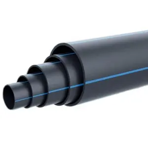 DN20-DN1200 PE100 Plastic Water Pipe HDPE Pipe for Water Supply Fire Protection Agricultural Irrigation