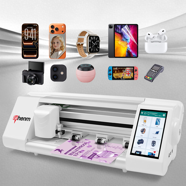 LHM-02 Unlimited Cutting Machines Mobile Phone Mica Hydrogel Film Cutter Screen Protector Cutting Hidrogel Machine