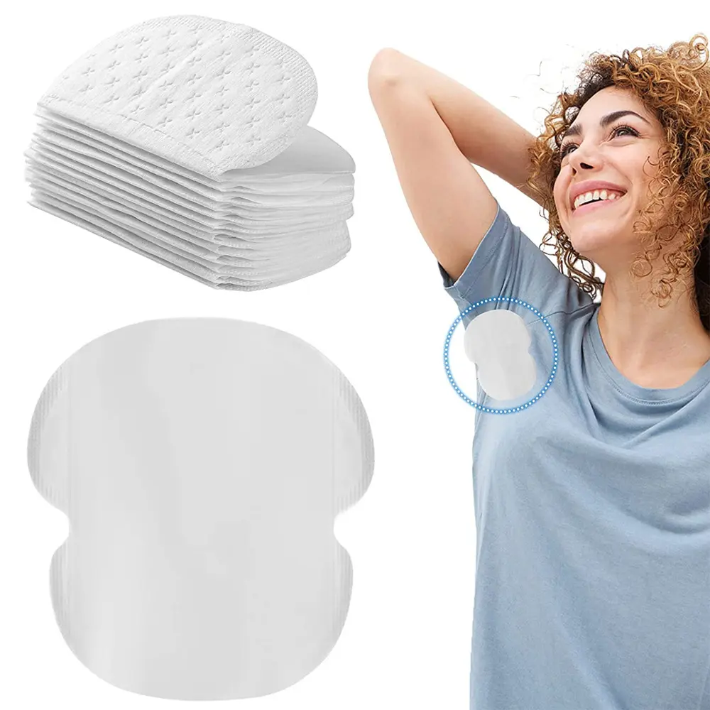 Personalizado branco private label anti mau cheiro axila axilas suor almofadas para homens