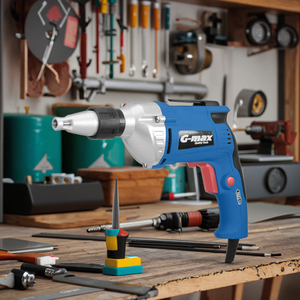 HERZO HES710 <span class=keywords><strong>Avvitatore</strong></span> Elettrico per Cartongesso da 710W con Cavo, 6mm, 0-2500rpm e Voltaggio 220V 50Hz - Product Image 4