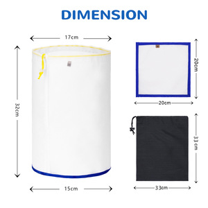 Sacs à bulles en maille 1 Gallon, 5 sacs à bulles, sacs filtrants, <span class=keywords><strong>Kit</strong></span> d'extraction d'essence - Product Image 4