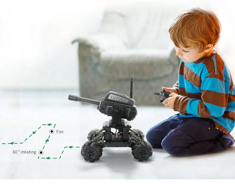 Amazon Product Shanghai Bricstar 2021 Smart Intelligent Big Man Robotic Toys For Kids RC Cozmo Robot Toys Toy Robots