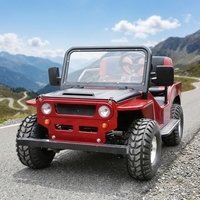 Mini Jeep tout-terrain électrique 1000W, kart à 4 roues, véhicule tout-terrain, buggy pour les sports de plein air