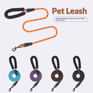 Laisse pour chien en nylon de 1,5 m de haute qualité, personnalisée, résistante aux morsures, réfléchissante, non extensible, pour animaux de compagnie - Product Image 2