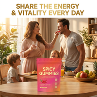 Bonbons épicés pour l'intimité Bonbons mous Maca Racine Muira Puama Epimedium pour hommes Booster d'énergie pour l'équilibre