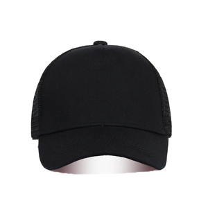 Gorra de camionero de 5 paneles con bordado de logotipo personalizado en blanco superventas de fábrica OEM ODM gorra de camionero de malla transpirable para hombre - Product Image 6