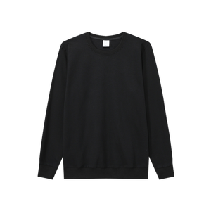 Pull en éponge française de luxe-Col rond Col plat brodé Sweat à capuche pour homme Pull décontracté surdimensionné - Product Image 1