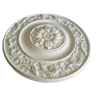 Arco flexível esculpido poliuretano coroa moldes para decoração do teto do interior