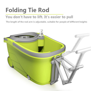 Tùy chỉnh giao dịch nóng bán buôn ma thuật quay 360 sợi nhỏ lau với làm sạch lau và không xoắn cực lau - Product Image 4