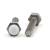 Vis à tête hexagonale en acier inoxydable, vis à six pans creux, revêtement de qualité, classe 8, mesure métrique