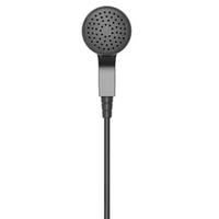 Earphone kabel sekali pakai desain cetakan khusus tahan air IPX3 jack 3.5mm, satu sisi telinga untuk bus wisata