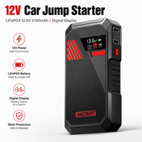 Peak 1000A LiFePO4 Paket Booster Baterai 12V Alat Darurat Starter Mobil Portabel 3-in-1 Multifungsi
