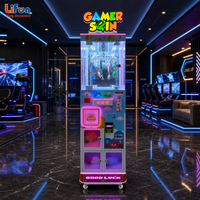 LIFUN Gamer Spin 30 Clips Machine de jeu à monnayeur de type arcade, machine à pinces à prix et distributeur de cadeaux pour enfants en centre commercial