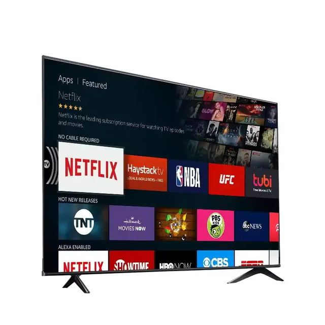 Custom Logo Android Smart TV 43 Inch LCD Screen Internet Television for Hotel Home Office Use